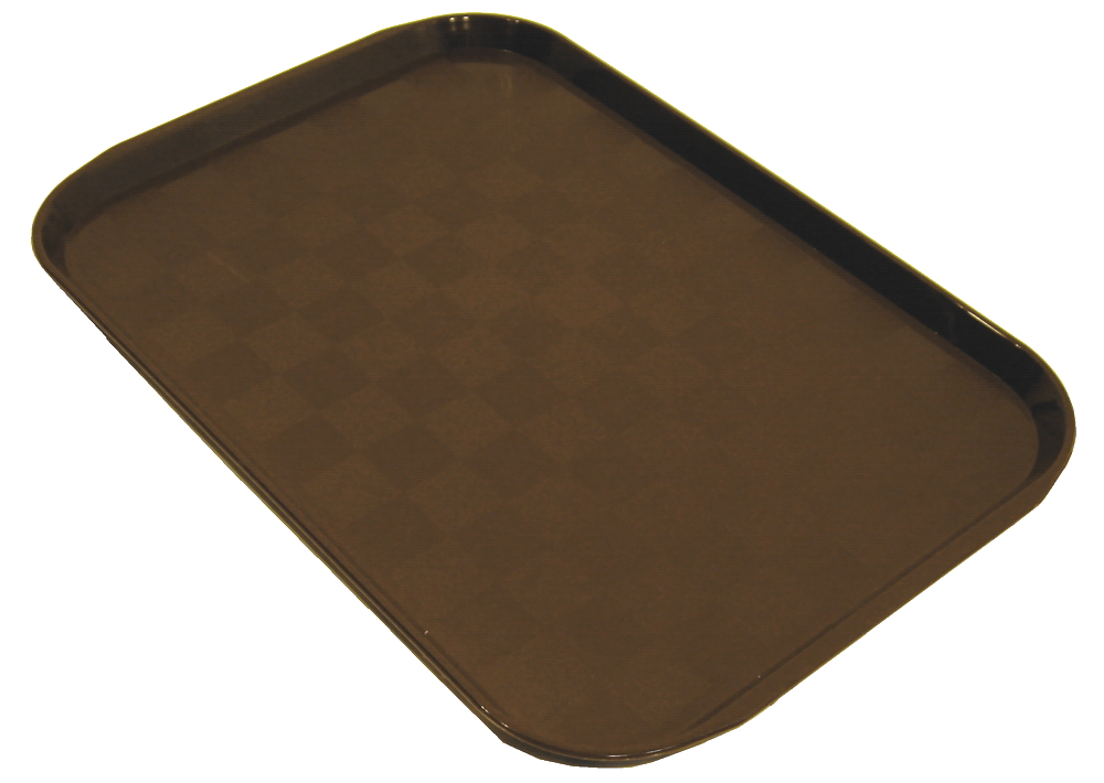 Podnos catering 50x35 UH-ABS BR prot.stoh.Hnědý